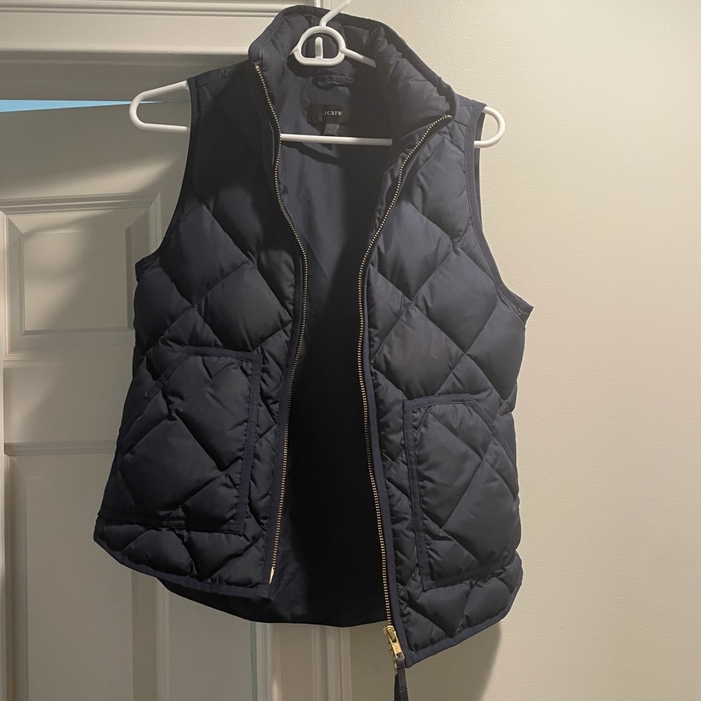 J crew puffer vest